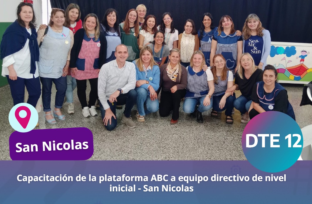 DTE_Region12's tweet photo. #SanNicolas Capacitación taller de plataforma ABC Equipo directivo Inicial San Nicolas
@AlbertoSileoni
@pablourquizaok
@salbarracin
@HernanCalabrese
@DTE_BA
@jefaturaregion12
@barbr_torti https://t.co/UsF8FQIw2Y