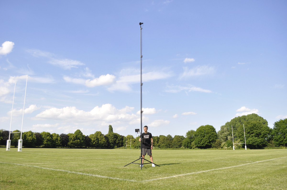 Our Sportsmasts Premier Camera Mast will elevate your sports analysis and filming capabilities #sportsmasts #cameramast #sportsanalysis #analysis #sport #filmingsport #mast #cameratower