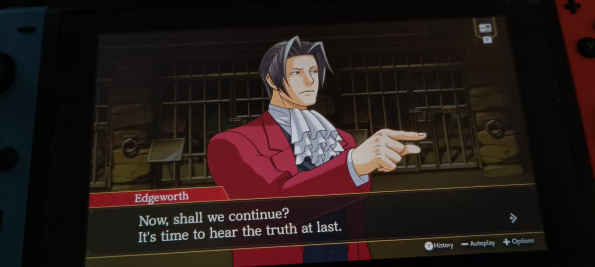 Edgeworth investigations is fun but I stg hand the people in this game are chronically faceblind