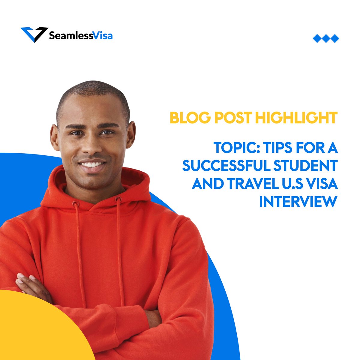SeamlessVisa_'s tweet image. Blog Post Alert

Get key tips to ace your U.S. visa interview! Read more here

seamlessvisa.com/blogs/10_tips_…

#USVisa #VisaInterviewTips #StudentVisa #TravelVisa #SeamlessVisa