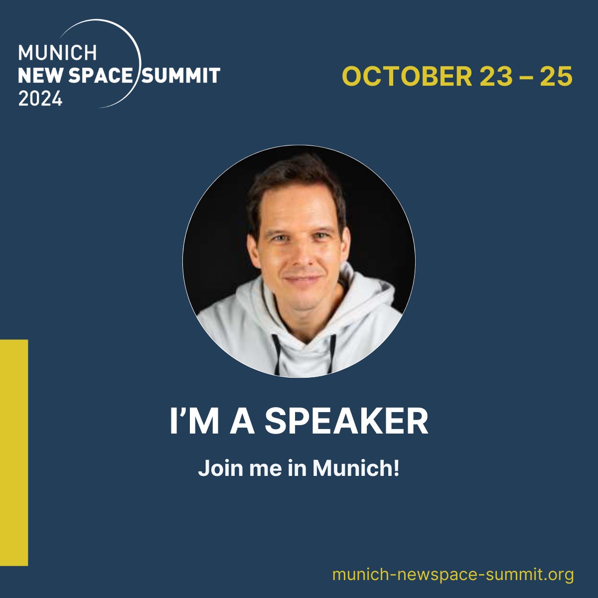 I'll be speaking about <a href="/FortitudeMovie/">FortitudeMovie - AppleTV</a> in Munich at the NewSpace summit
