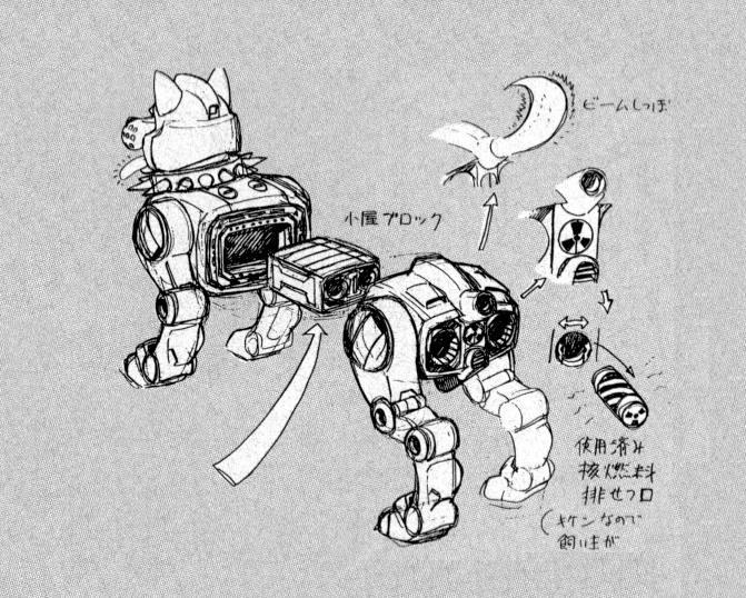 daily_mecha's tweet photo. Model: Dog Gundam (Inu Gundam)
Debut: Newtype Magazine
Year: 1994
Designer: Mahiro Maeda https://t.co/XE7PWKLyOq