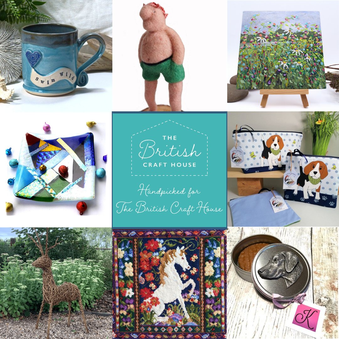 Favourite gifts for Teamwork Thursday at The British Craft House - oodles of gorgeousness that make beautiful presents. #giftidea #Xmas #handmadegifts #Britishdesign #SmallBiz #britishmade #tbch #thebritishcrafthouse #teamworkthursday #art #textiles #walldecor #homeware