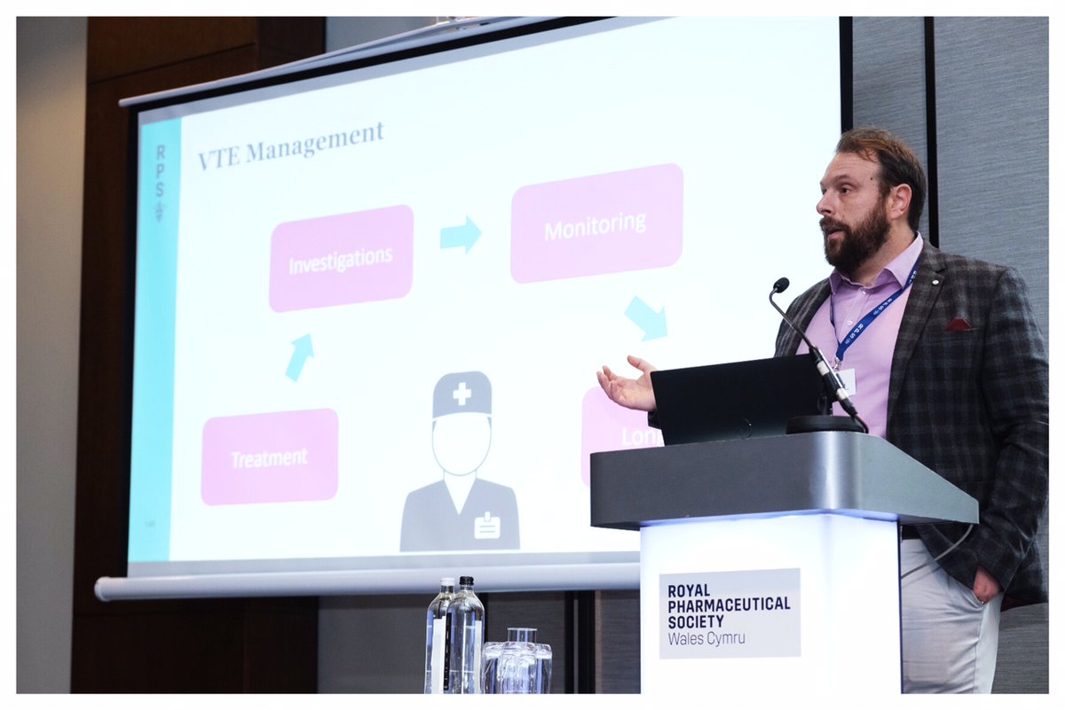 rcpharm_Wales's tweet photo. Another great ‘trailblazer’ session at our @PDaHW Conference - hearing how pharmacy teams who are driving us towards our 2030 vision.

4 brilliant talks on ‘Kidsmedz Cymru’, thrombosis &amp; anticoagulation, diabetes medicines optimisation &amp; technician roles in elective orthopaedics. https://t.co/Quqwc2eA3H