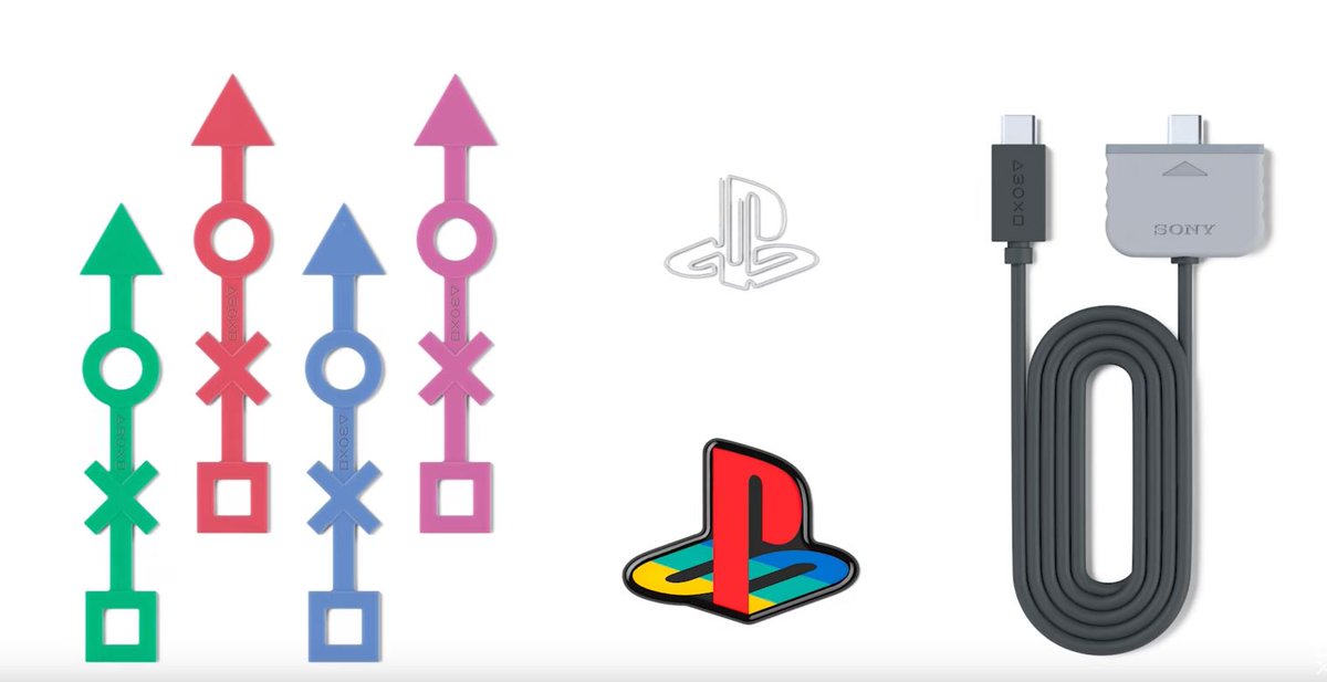 videogamedeals's tweet photo. PlayStation 30th Anniversary Collection Announced. https://t.co/YCPkBUSSya

The collection includes: 

PlayStation 5 Digital Edition – 30th Anniversary Limited Edition Bundle Includes: Limited Edition PS5 Digital Edition console and matching accessories – DualSense wireless controller, Console Cover for Disc Drive (Disc Drive sold separately), vertical stand, poster (1 of 30 possible designs), original PlayStation-style cable connector housing, four PlayStation Shapes cable ties, PlayStation sticker and paperclip.   

PlayStation 5 Pro – 30th Anniversary Limited Edition Bundle Includes: Limited Edition PS5 Pro console and matching accessories – DualSense Edge wireless controller, DualSense Charging Station, and all items included in the PS5 Digital Edition Bundle.   

PlayStation Portal Remote Player – 30th Anniversary Limited Edition (standalone) 

DualSense Edge Wireless Controller – 30th Anniversary Limited Edition (standalone) DualSense Wireless Controller – 30th Anniversary Limited Edition (standalone)