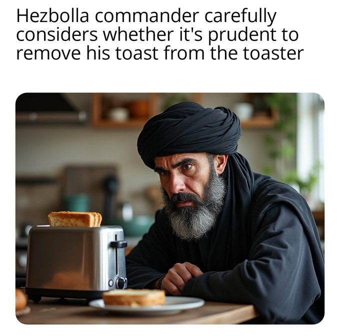 AstuteGaba's tweet photo. At this point the humiliation hurts more than the explosions !
#Lebanon #Beirut #Explosions #Islamisacancer #Islamneedssurgery #Lebanon #iran #IDF #explosion #Hungary #GoldApollo #TAIWAN #Europe #Germany #MiddleEast #MojtabaAmani #explosion #HassanNasrallah #Pagers #News #Israel #Lebanon #Hamas #Iran #News #Islam #RadicalIslam #AlleyesonBalls #Japanese #BBC