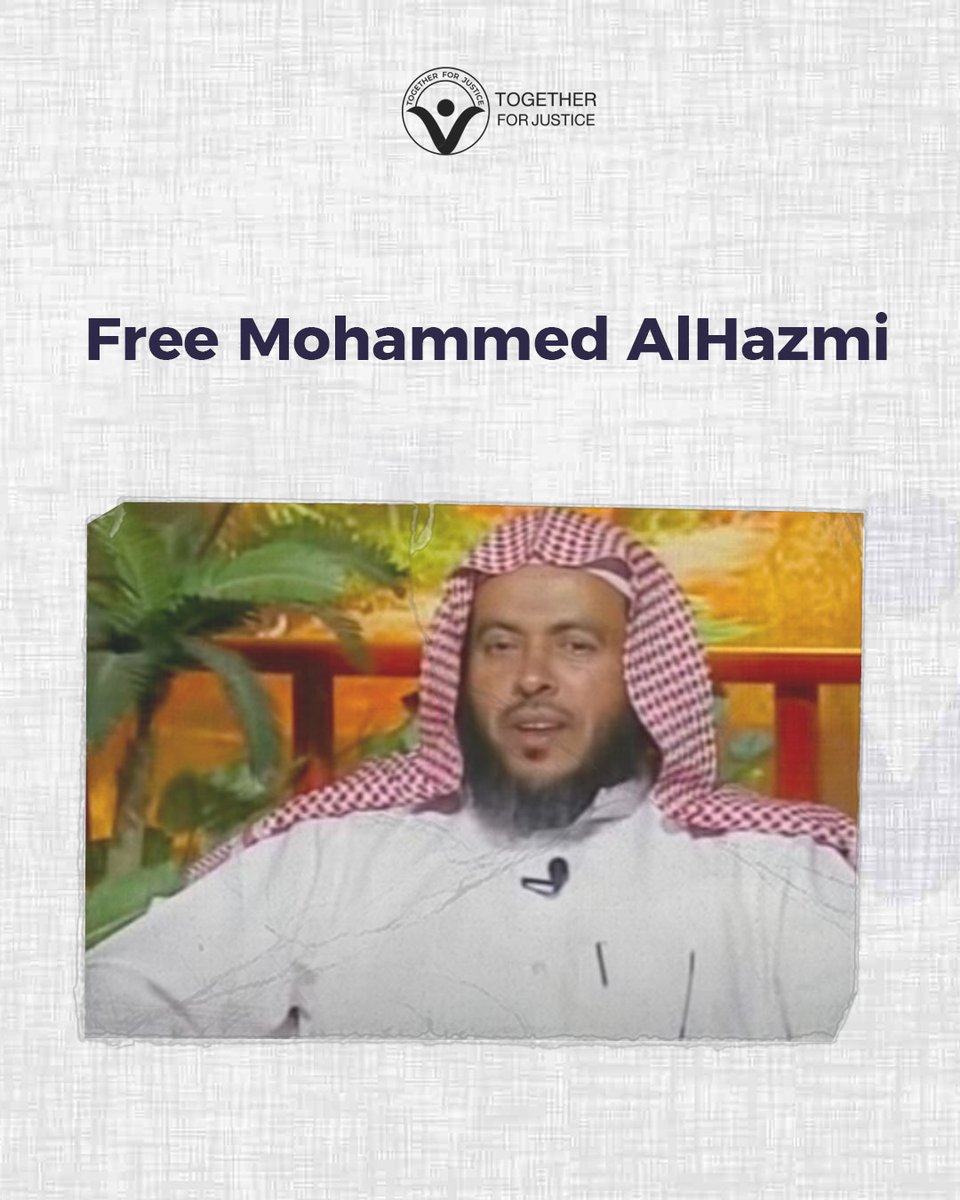 taj_rights's tweet image. Sustained international pressure is essential to securing justice for Mohammed bin Ali Al-Hazemi and others wrongfully imprisoned for daring to speak out. Silence enables injustice. #FreeAlHazemi  #EndRepression 

taj-rights.org/?p=11365