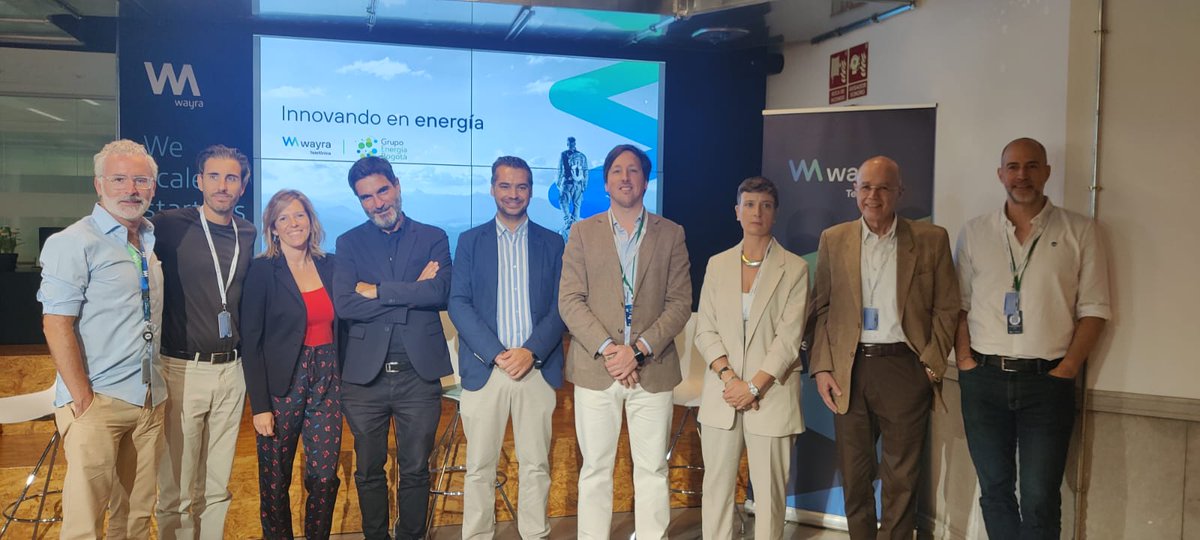 Wayra (@wayra) on Twitter photo <a href="/GrupoEnergiaBog/">Grupo energía Bogotá</a> <a href="/wayrahispam/">Wayra Hispam</a> <a href="/Telefonica/">Telefónica</a> <a href="/Repsol/">repsol</a> <a href="/enagas/">Enagás</a> <a href="/MitigaSolutions/">Mitiga Solutions</a> <a href="/nearbycomputing/">Nearby Computing</a> ⚡️ ¡Ha sido un día lleno de innovación y networking! La colaboración entre corporativos y startups es clave para enfrentar los retos energéticos del futuro.
¡Gracias a todos por acompañarnos! 💙
#VentureClient | <a href="/GrupoEnergiaBog/">Grupo energía Bogotá</a> | @WayraHispam <a href="/GrupoEnergiaBog/">Grupo energía Bogotá</a> <a href="/wayrahispam/">Wayra Hispam</a> <a href="/Telefonica/">Telefónica</a> <a href="/Repsol/">repsol</a> <a href="/enagas/">Enagás</a> <a href="/MitigaSolutions/">Mitiga Solutions</a> <a href="/nearbycomputing/">Nearby Computing</a> ⚡️ ¡Ha sido un día lleno de innovación y networking! La colaboración entre corporativos y startups es clave para enfrentar los retos energéticos del futuro.
¡Gracias a todos por acompañarnos! 💙
#VentureClient | <a href="/GrupoEnergiaBog/">Grupo energía Bogotá</a> | @WayraHispam