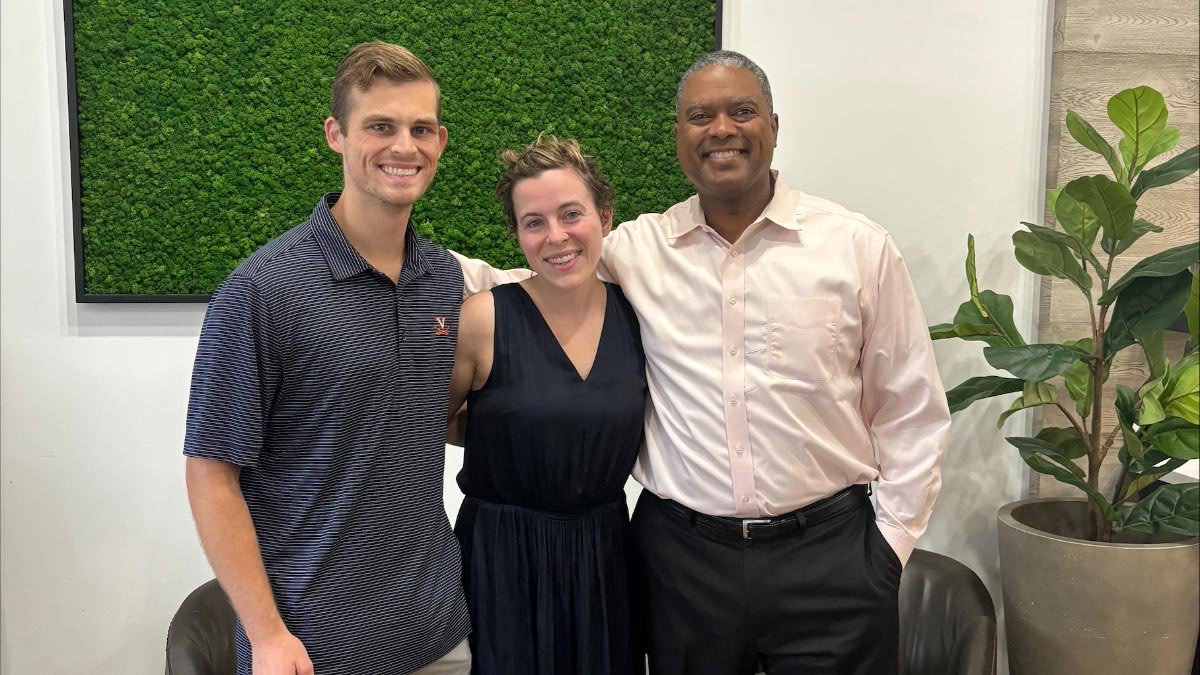It was wonderful to meet up this week for tea with my former student Kolleen Gladden and her husband, Christian Sorensen, who met at ⁦⁦<a href="/UVALaw/">UVA Law School</a>⁩. Keeping up with our stellar students after they become alumni is a highlight of working at ⁦<a href="/UVA/">UVA</a>⁩.