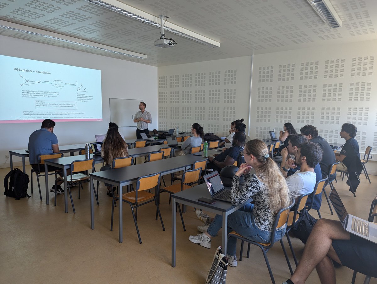 Catia Pesquita (@cpesquita) on Twitter photo This week, we were very proud to host three brilliant young researchers: <a href="/sbadredd/">Samy Badreddine</a>, Christoph Wehner and <a href="/olgamshk/">Olga Mashkova</a>. They gave super interesting talks and engaged in inspiring discussions with our PhD students. Thank you for visiting! <a href="/lasige/">LASIGE</a> This week, we were very proud to host three brilliant young researchers: <a href="/sbadredd/">Samy Badreddine</a>, Christoph Wehner and <a href="/olgamshk/">Olga Mashkova</a>. They gave super interesting talks and engaged in inspiring discussions with our PhD students. Thank you for visiting! <a href="/lasige/">LASIGE</a>
