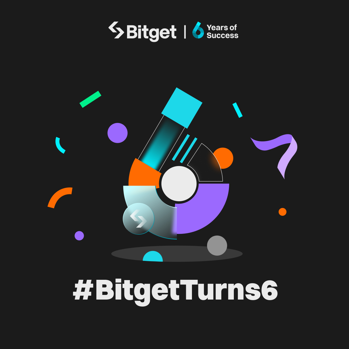 arenas2's tweet image. Ya son 6 años innovando en el mundo crypto Celebramos contigo otro año más de crecimiento y oportunidades.

No te pierdas todas nuestras actividades para celebrar nuestro 6to aniversario.

🎂 bitget.com/events/6year 

#BitgetTurns6📷 #TradeSmarter #BitgetBuilders2024