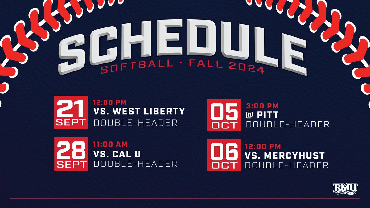 2024 FALL SCHEDULE😁 

🔗: bit.ly/3MXQQSp

#BobbyMo #HLSB