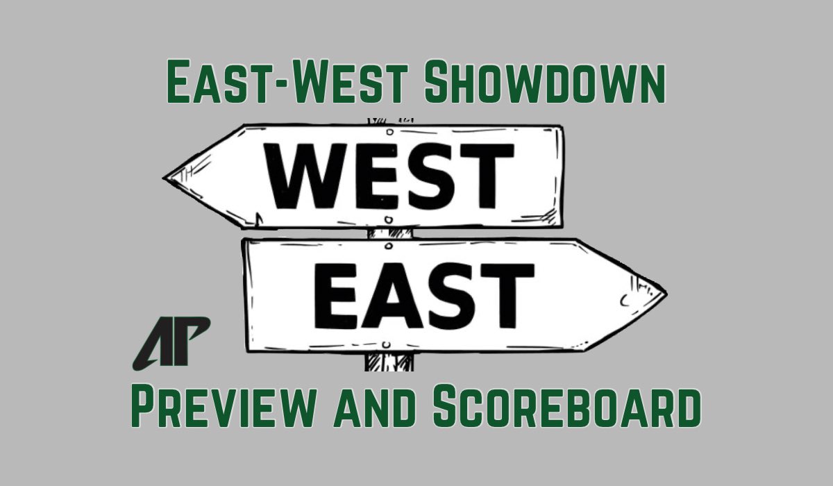 𝐄𝐚𝐬𝐭 𝐖𝐞𝐬𝐭 𝐒𝐡𝐨𝐰𝐝𝐨𝐰𝐧

As other events get started today, AmPo is hosting the annual East-West Showdown on Friday and Saturday.

Our <a href="/brendan_dillon1/">Brendan Dillon</a> takes a look at the event at the link below 👇 

#OKPreps 

🔗 tinyurl.com/35v4fd4p
