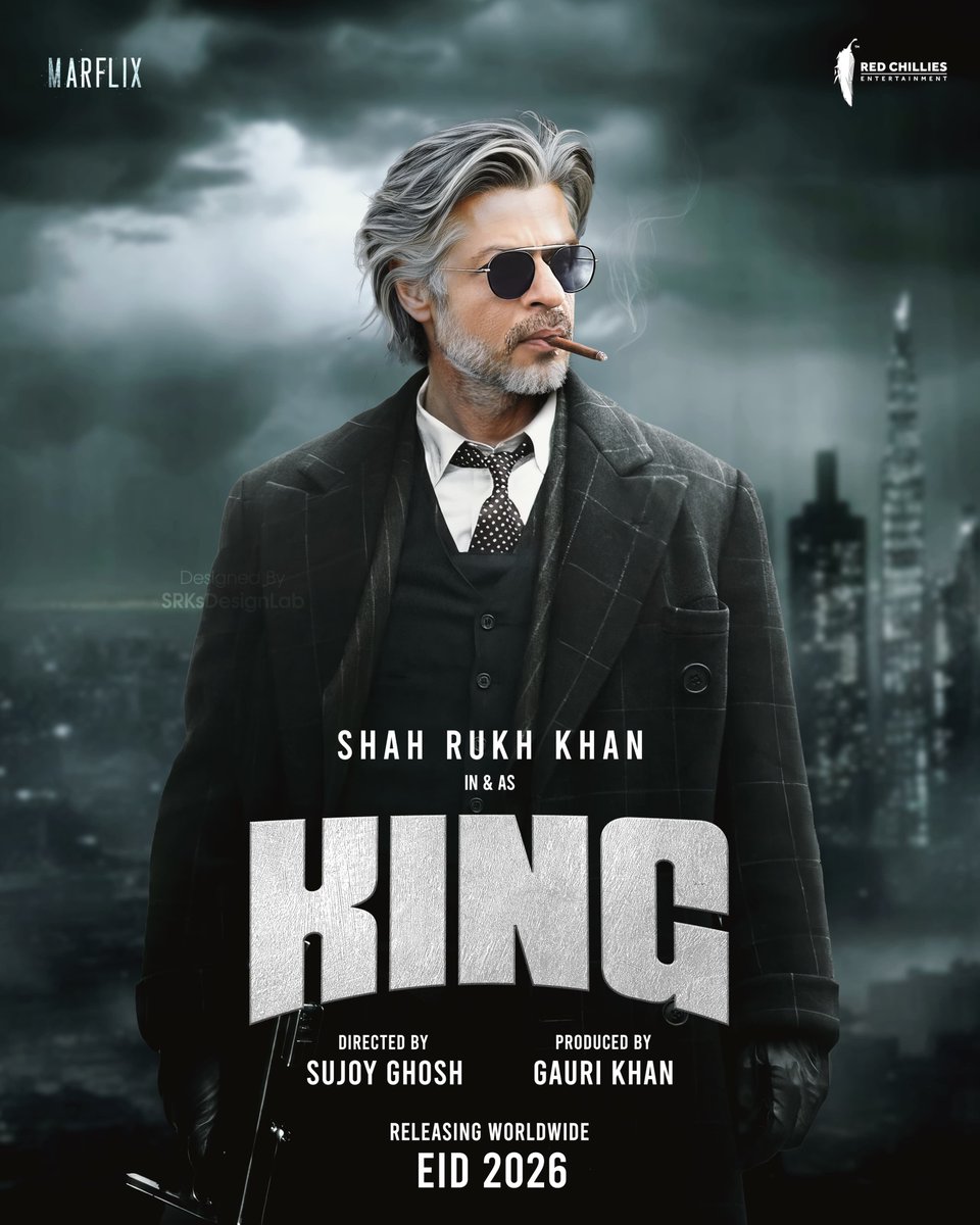 teamsrkfc's tweet photo. King ka aahat, duniya main aafat! ⚡

Here's the dhamakedar solo fan-made poster of #King ft. #ShahRukhKhan and #SuhanaKhan ❤️

@iamsrk

#SRK #TeamShahRukhKhan https://t.co/sXgL5AJjsi