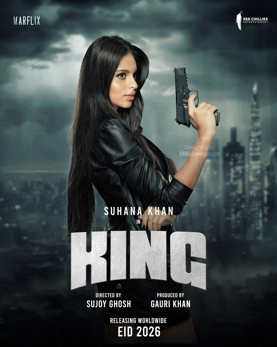 teamsrkfc's tweet photo. King ka aahat, duniya main aafat! ⚡

Here's the dhamakedar solo fan-made poster of #King ft. #ShahRukhKhan and #SuhanaKhan ❤️

@iamsrk

#SRK #TeamShahRukhKhan https://t.co/sXgL5AJjsi