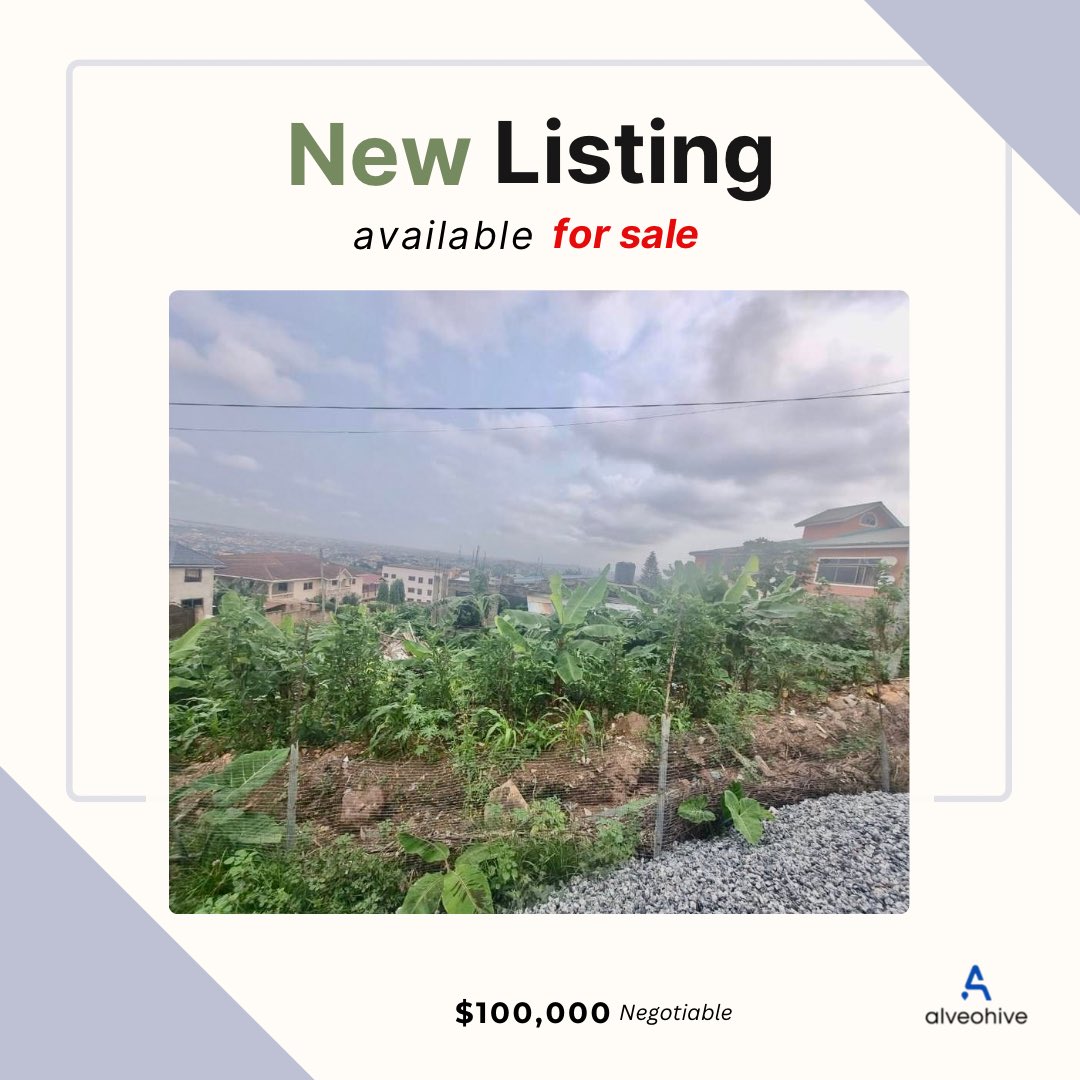 Alveohive's tweet photo. 📍𝗡𝗲𝘄 𝗟𝗶𝘀𝘁𝗶𝗻𝗴 

🏜️ 0.24-acre Prime Land with Uncompleted 5 Bedroom House 𝗙𝗼𝗿 𝗦𝗮𝗹𝗲!

Ideal for Investors or Homebuilders looking to create a masterpiece. Don’t miss out on this rare opportunity in a desirable location!

Details here: https://t.co/ScvyLfkgMw https://t.co/9UHK8sNx3n