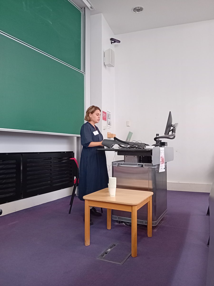 And for today, this is the last panel on "Cinematic Portrayals of Displacement and Transformation in the Middle East", with contributions from Oguzhan Dursun and Hera Lorandos! 

See you tomorrow, either in person or online!