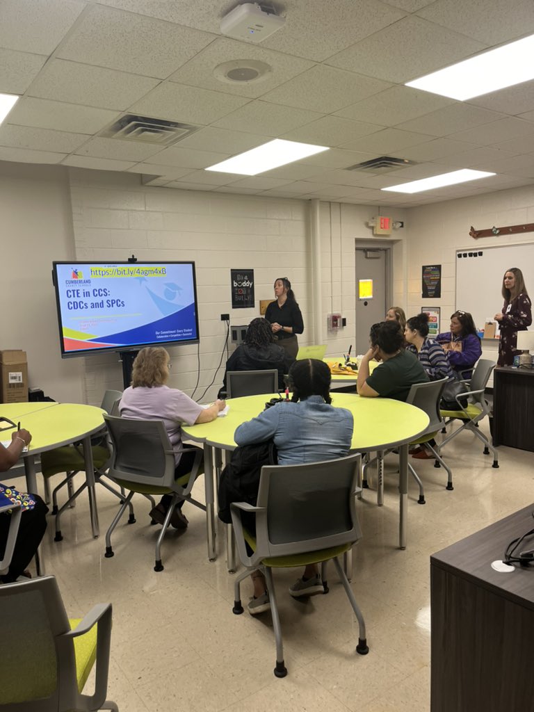 CCSSchoolCounselors (@counselors_ccs) on Twitter photo MS counselors & <a href="/cte_ccs/">CCSCTE</a> are collaborating this year by touring the different <a href="/CumberlandCoSch/">Cumberland County Schools</a> HS academy programs & CTE opportunities. We are building professional capacity to ensure students are accurately advised based on their interests. TY <a href="/DouglasByrdHS/">Douglas Byrd High School</a> for hosting our 1st. MS counselors & <a href="/cte_ccs/">CCSCTE</a> are collaborating this year by touring the different <a href="/CumberlandCoSch/">Cumberland County Schools</a> HS academy programs & CTE opportunities. We are building professional capacity to ensure students are accurately advised based on their interests. TY <a href="/DouglasByrdHS/">Douglas Byrd High School</a> for hosting our 1st.