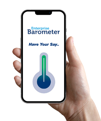 Are you a micro or small business owner in NI?
<a href="/EnterpriseNI/">Enterprise NI</a> want to hear from you🫵

Complete the survey &amp; share your insights to help influence strategies &amp; support programmes to address the needs of micro &amp; small businesses.
➡️surveymonkey.com/r/baroweb24

#NIEnterpriseBarometer24