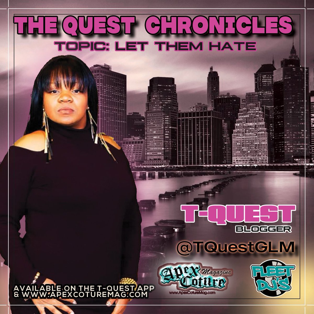 ACMpub's tweet image. #TheQuestChronicles: Let Them Hate by @TQUESTGLM 
#ApexCotureMag 👑

Read More 📢 bit.ly/3XNcUWk
