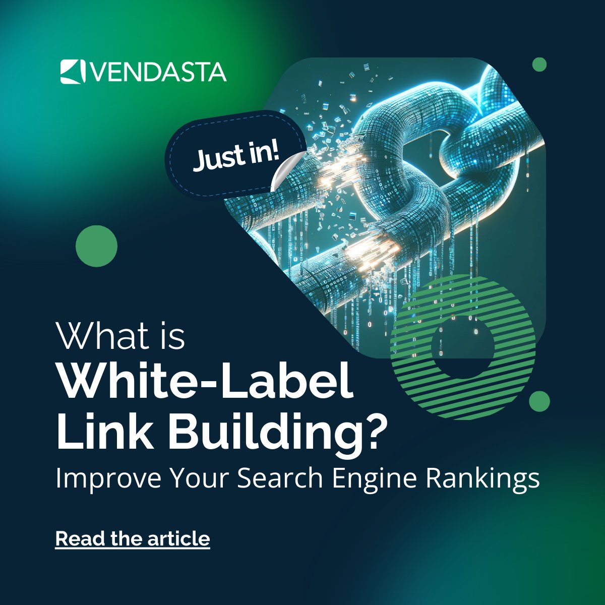 Vendasta's tweet image. Did you know that quality backlinks are one of the top factors Google uses to rank websites?

Ready to take your agency to the next level? Discover how white-label link building can help you NOW 👉  1l.ink/W65G4PD

#VendastaBlog