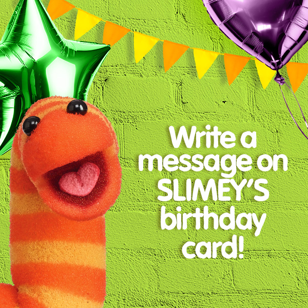 sesamestreet's tweet photo. We want you to leave a BIG happy birthday message for the best little worm we know, Slimey! #HappyBirthdaySlimey
https://t.co/xiXLIFv0xq https://t.co/ruDTgcntgF
