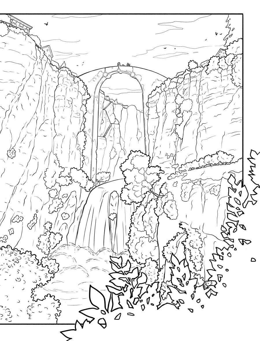 A brief discussion about how the story of the Witch of Stonebridge Falls is evolving is on my Patreon: buff.ly/3Lf0lvL or come chat with us on Discord: buff.ly/3U2fDrJ #comicpage #digitalart #comic #INK