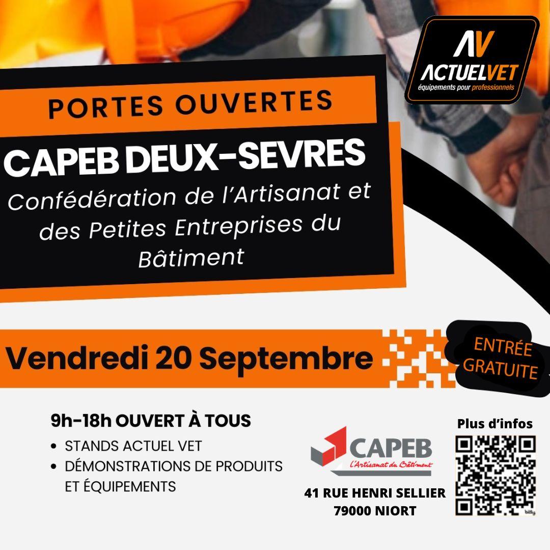 actuelvet's tweet photo. Venez nous rencontrer le vendredi 20 septembre à la journée portes ouvertes CAPEB, vous découvrirez nos gammes exclusives avec des marques comme Carhartt
et nos équipements de protection individuelle (EPI). Nous espérons vous y voir nombreux !  #capeb #actuelvet #vetementpro #epi https://t.co/AmUK4Rbqtc