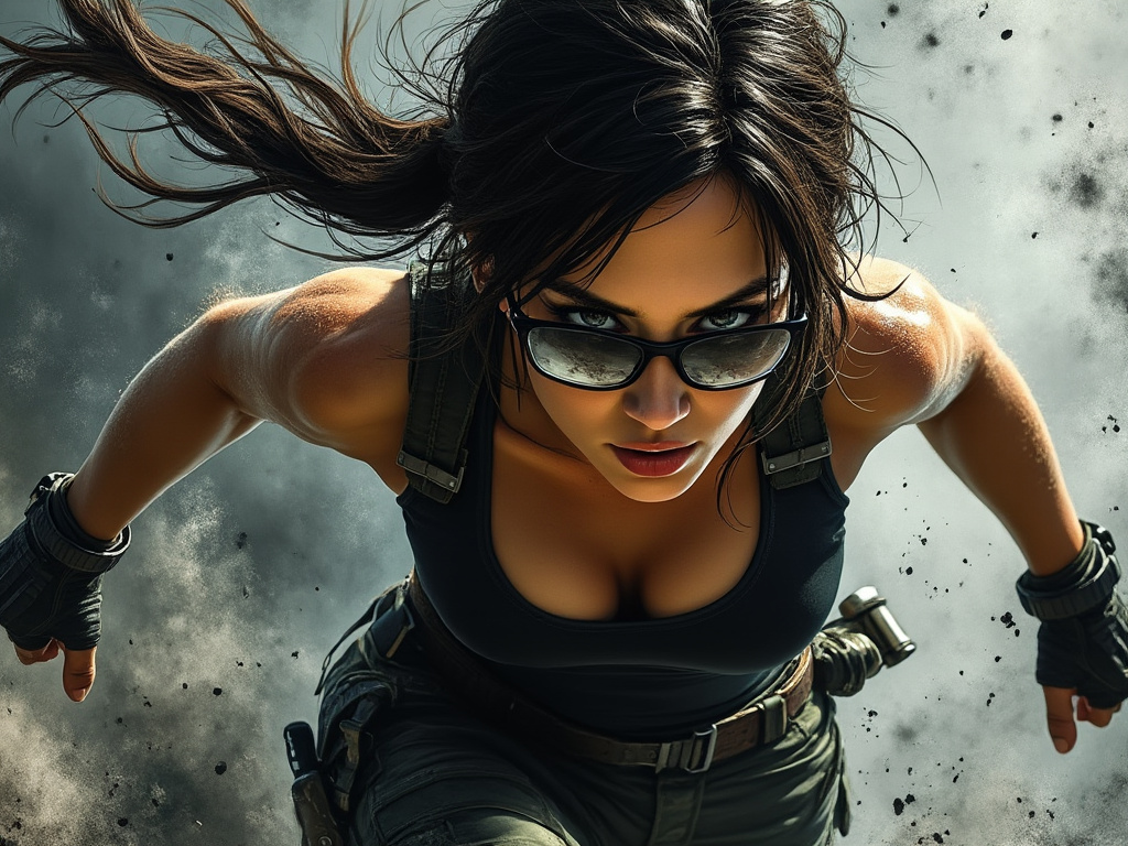 dainiusex7's tweet photo. QT your Lara Croft 🏹 art
"Chasing Danger: The Relentless Warrior"
#ActionHeroine #FierceFocus #EpicPursuit #AIart #AIArtwork #AIイラスト #LaraCroft https://t.co/rciNijEp29