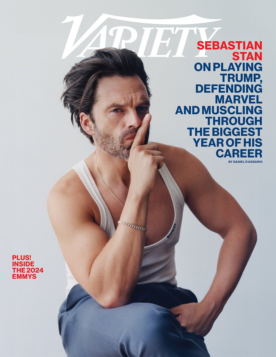 thinkersebstan's tweet photo. OH MY GOD! 
Sebastian Stan for Variety. https://t.co/cMFiMZWE94