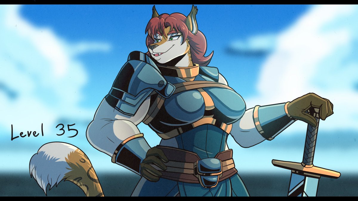 Looks like she's hit her stride as a warrior. I think she knows it too. (3/5)