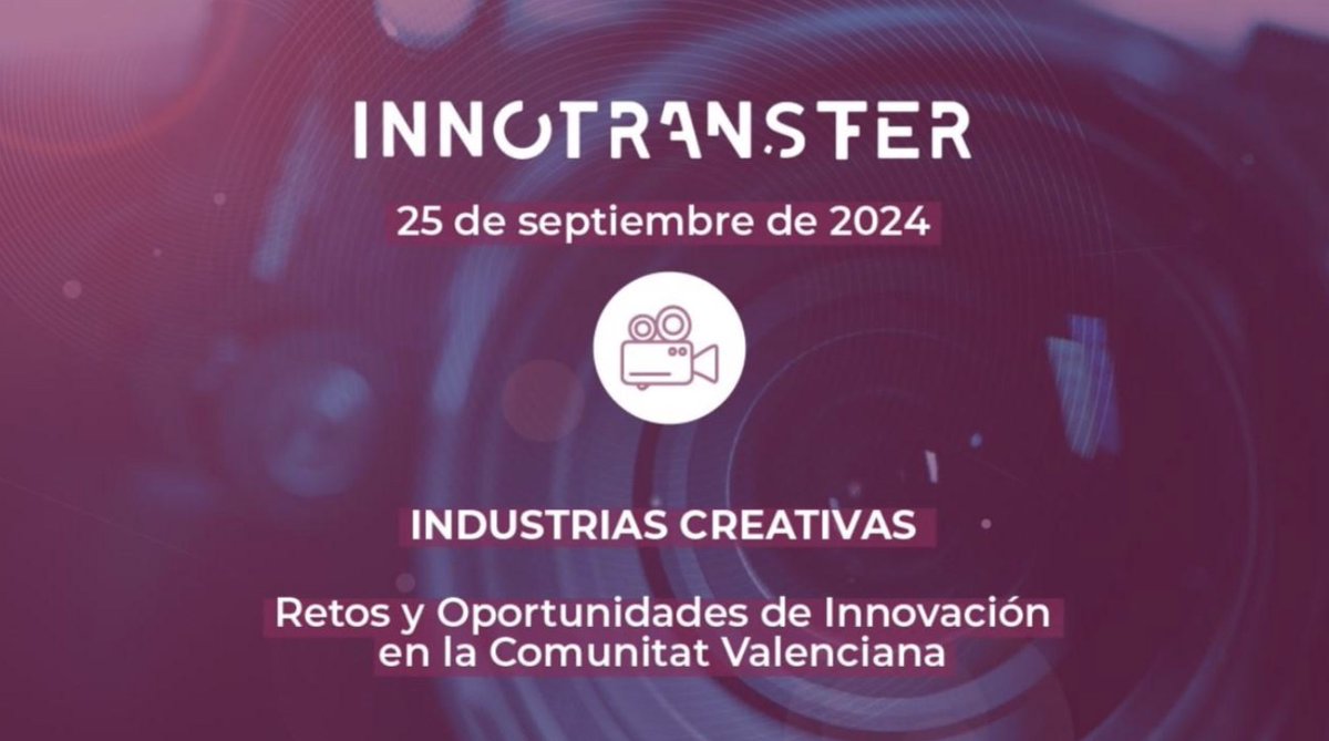 parccientificuv's tweet photo. 📰| #AgendaPCUV
¡Reserva la fecha!
🚀 Desde #FPCUV te invitamos a #Innotransfer: innovación en las industrias creativas de la Comunitat Valenciana.
🗓️ 25 de Septiembre
🕒 09:00 horas
📍Online y Presencial en el auditorio del Cubo Azul
Inscríbete ⬇️
https://t.co/SHKP3OkO5B https://t.co/pmIKpJietY