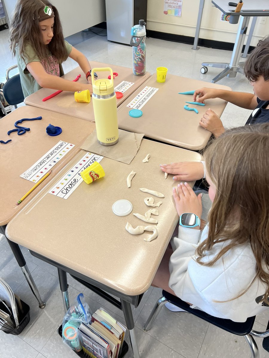 New word work choice in action!