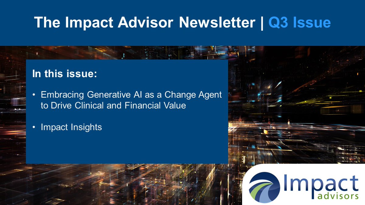 Impact Advisors tweet media