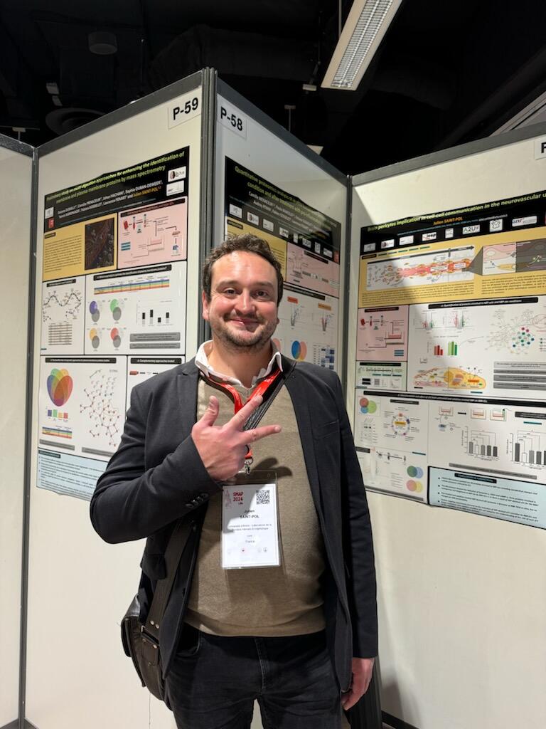 📸Le LBHE au congrès SMAP Lille de la Société Française de Spectrométrie de Masse (SFSM) ! Un outil précieux dans la réalisation de nos projets  !💡