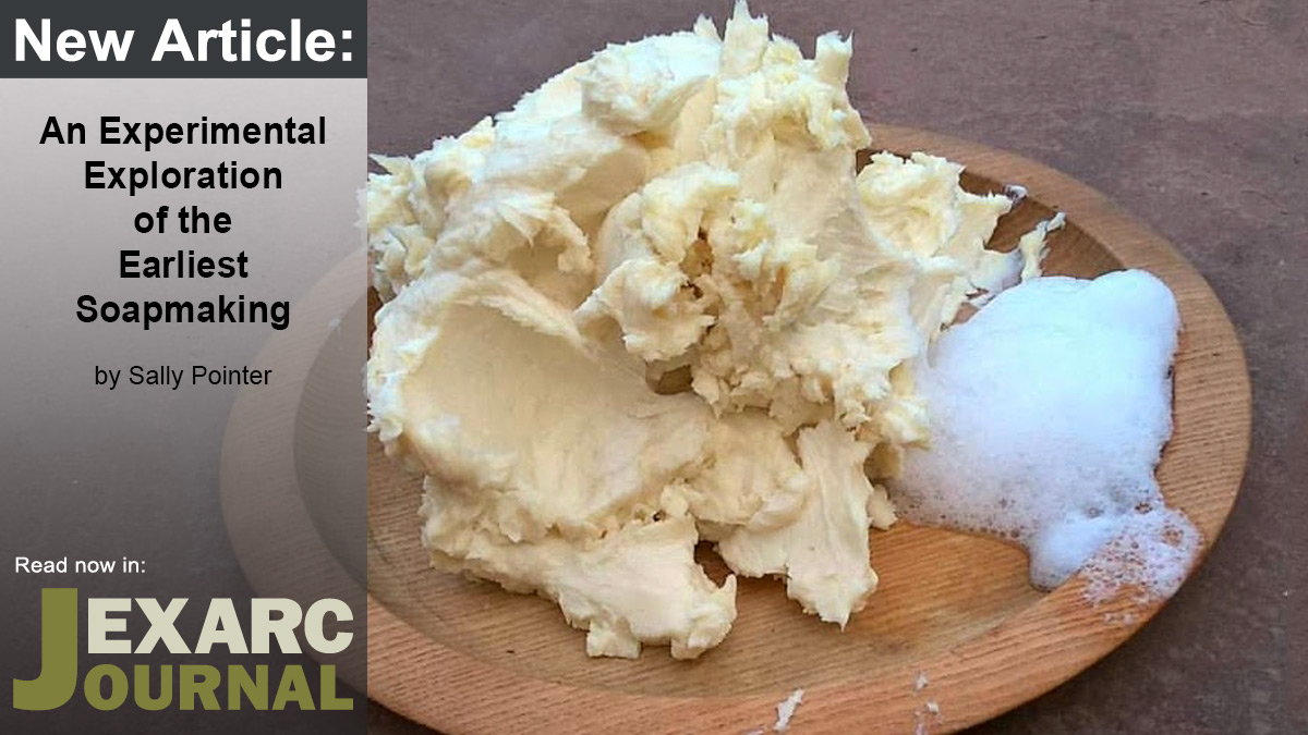 exarc_net's tweet photo. An Experimental Exploration of the Earliest Soap making.
https://t.co/GIOqZGfNMD
#EXARC #Experimental #Archaeology #Soap #Article #Read #free #Journal https://t.co/ywGvUyykfS
