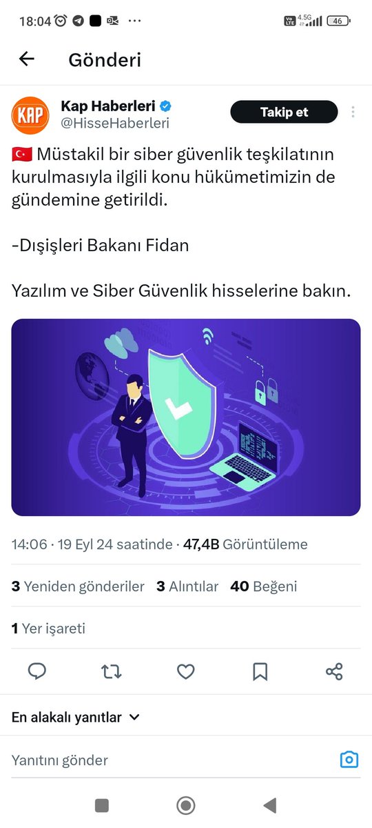 #snkrn borsadaki tek siber güvenlik şirketi 🚀
#BIST1OO  #samat #orma #Sasa #gesan #kontr #BTC #qnbfb #snpam #atsyh #zedur #TRILC