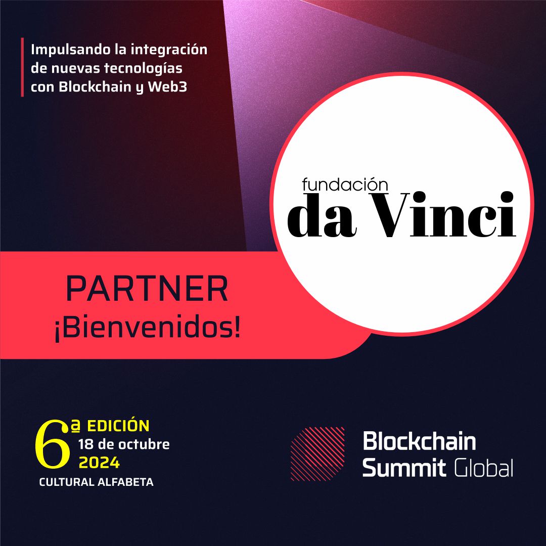 Blockchain Summit Global (@thebsglobal) on Twitter photo ¡Estamos emocionados de contar con la participación de <a href="/daVinciLAT/">Fundación da Vinci</a> como partner en el próximo Blockchain Summit Global! ¡Aprovechá el descuento Early Bird y asegura tu entrada hoy! 🎟️
🔗 Ticket: lnkd.in/d87zKMAV
🔗Página web: lnkd.in/gnmGVn-p ¡Estamos emocionados de contar con la participación de <a href="/daVinciLAT/">Fundación da Vinci</a> como partner en el próximo Blockchain Summit Global! ¡Aprovechá el descuento Early Bird y asegura tu entrada hoy! 🎟️
🔗 Ticket: lnkd.in/d87zKMAV
🔗Página web: lnkd.in/gnmGVn-p