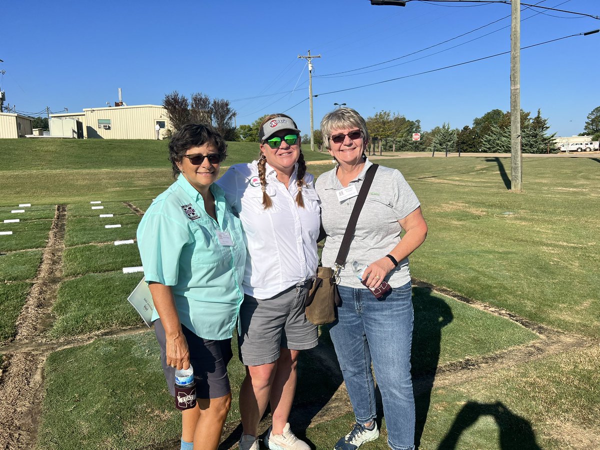 Women of <a href="/MSUTurfSchool/">Mississippi State Golf & Sports Turf Management</a> <a href="/MSU_AG/">MSU CALS/MAFES</a> MSUTurfgrass Field day 2024 <a href="/FraserMelodee/">Melodee Fraser</a>