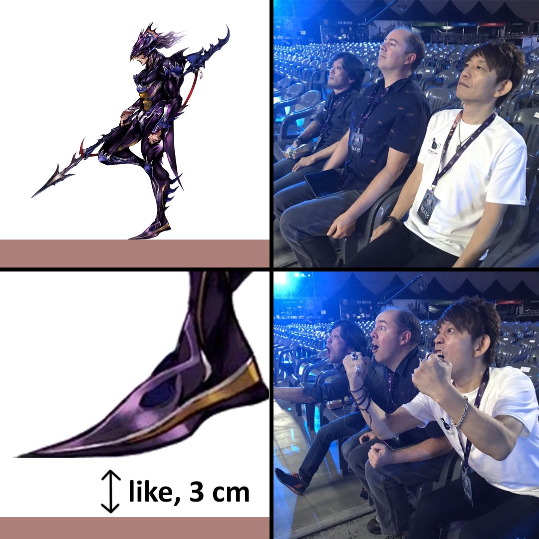 Final Fantasy fans when dragoons do the thing