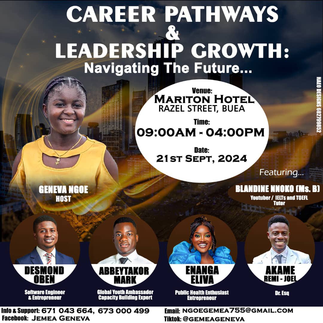FynSimi's tweet image. I am thrilled to announce that I’ll be speaking at an exciting seminar dedicated to exploring the intricate pathways of career development and the essence of effective leadership.

This is a fantastic opportunity to connect with like-minded individuals.
I can’t wait to see you 🔥