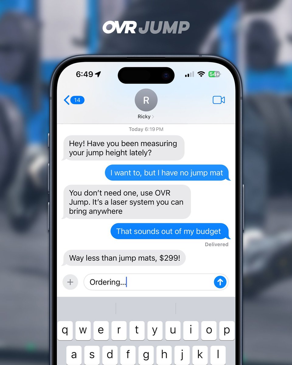 OVRPerformance's tweet image. The secret is out... jump mats are out, OVR Jump is in. #MetricsMadeEasy