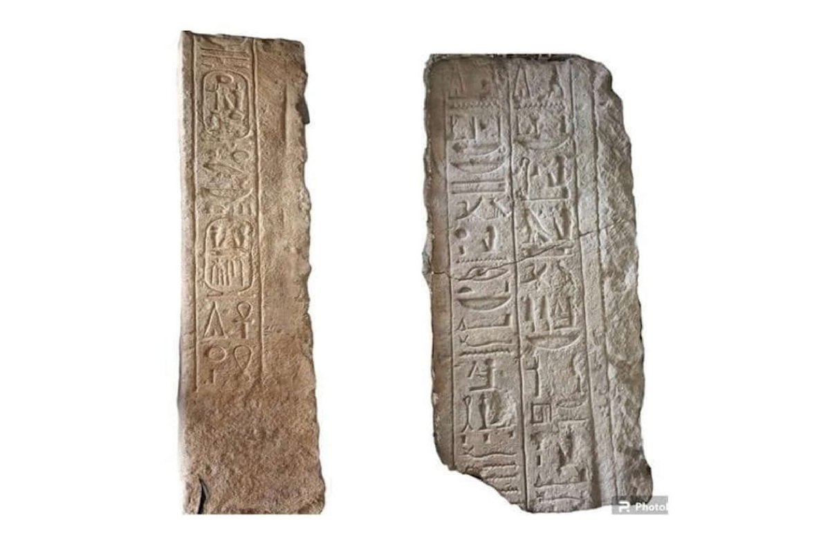 AncientEpoch's tweet photo. 3,200 years old Egyptian bronze sword found, engraved with Ramses II name on it.

At the Tell Al-Abqain archaeological site in Beheira archeologist found this remarkable relic. Ramses II ruled circa 1279 to 1213 B.C.E.

The site once was a military barracks, the structure contains a series of storerooms used to hold grain and ovens for baking. 

They also found two inscribed limestone blocks; one has a hieroglyphic inscription that mentions Ramesses II. The other cites a local official.

The barracks along a military road in the northwest Nile Delta, allowed troops to confront groups coming from the western desert or by the Mediterranean Sea.