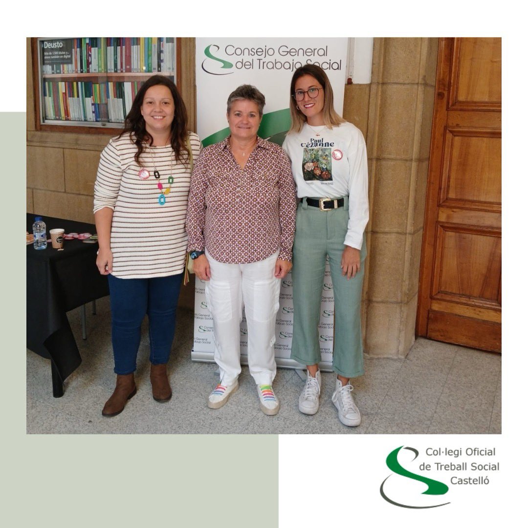 COTScastello's tweet photo. @COTScastello, perfectament representat en la II Jornada intercol·legial de #TreballSocialSanitari celebrada aquest dijous a Bilbao 😊

@cgtrabajosocial https://t.co/5V5hNo12eU
