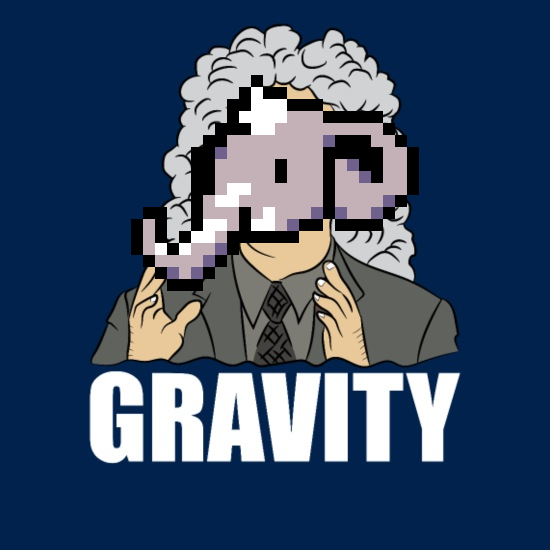 Today, in GameDev physics: a falling object on a course to the Earth's center is indistinguishable from gravity. Take that, Newton