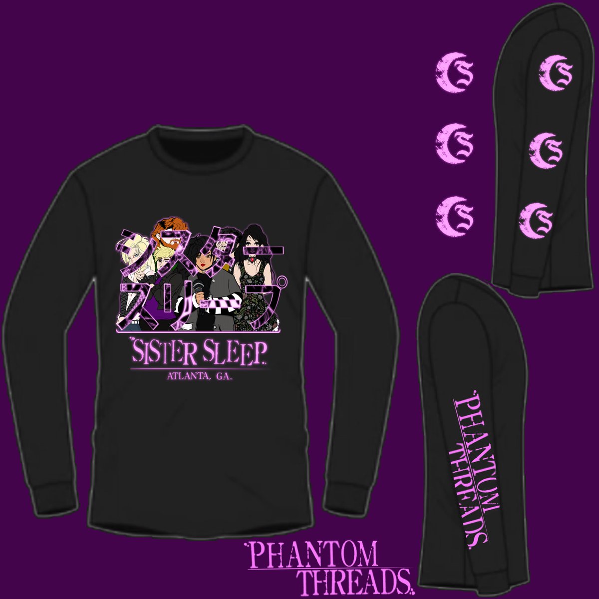 sistersleepband's tweet photo. Hey y’all, we’ve got a brand new (limited pre-sale only) merch design! 

T shirt $25
Long sleeve $35
Hoodie $45

These will ship in late October/early November and will only be available for order until 10/23 

If you’re interested, let us know!
(Currently taking Paypal/Cashapp) https://t.co/RhEnCjSVHB