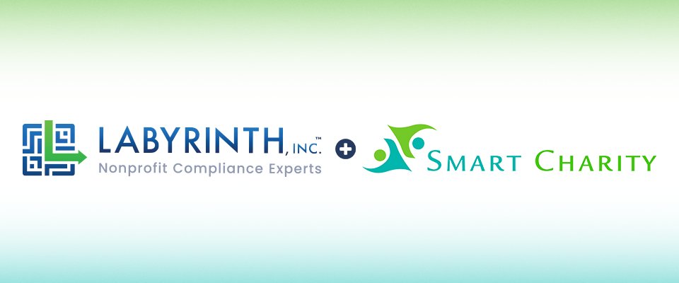 labyrinthinc's tweet photo. We’re thrilled to announce the acquisition of Smart Charity by Labyrinth, Inc.! 🚀 Smart Charity’s clients can expect more efficient and comprehensive compliance solutions.

Read more: https://t.co/kWoXbJ9cKj

#LabyrinthInc #HarborCompliance #SmartCharity https://t.co/8tUnRQX6o8