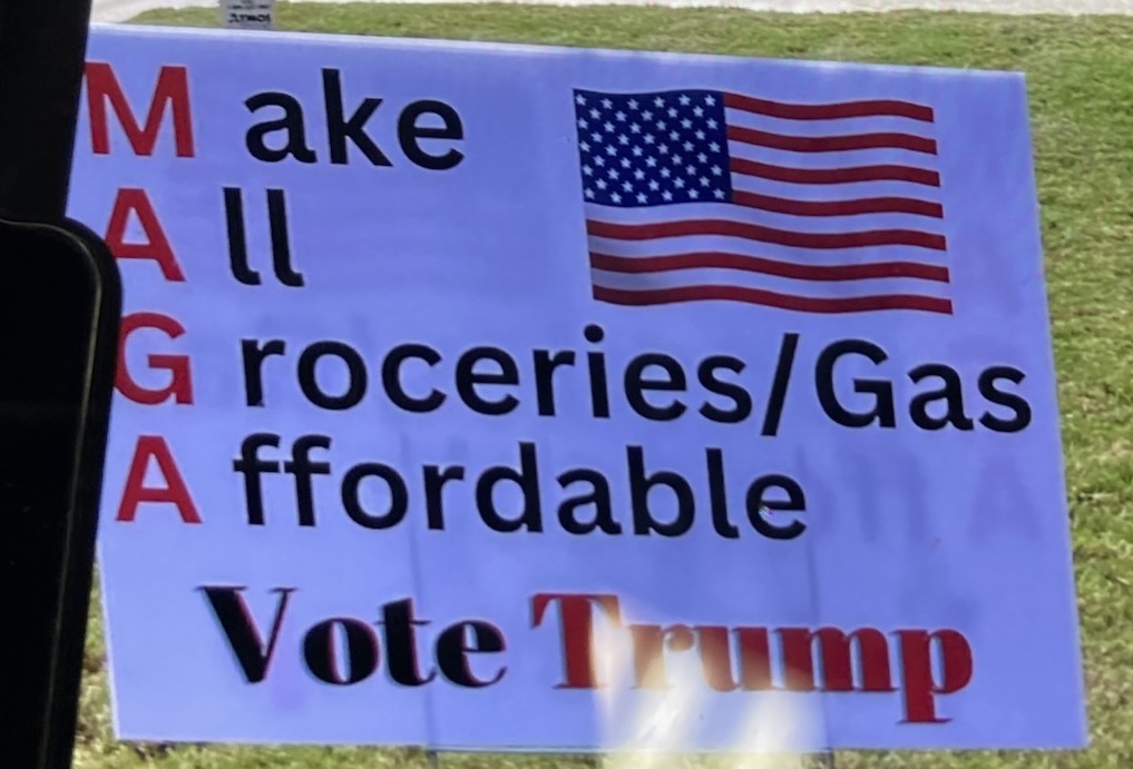 Sign seen in Georgetown, TX - Love it!