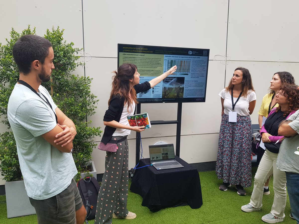🔥Anatomía de una #sequía ¿Cómo la podemos predecir?

El BSC en el #CGutenberg24 <a href="/CosmoCaixa/">Museo de la Ciencia CosmoCaixa</a> 

💧Nuestro equipo ha explicado los efectos de la sequía y cómo anticipar estos episodios para mejorar la gestión del agua y la agricultura en Catalunya 

<a href="/ASPECT_project/">ASPECT</a>