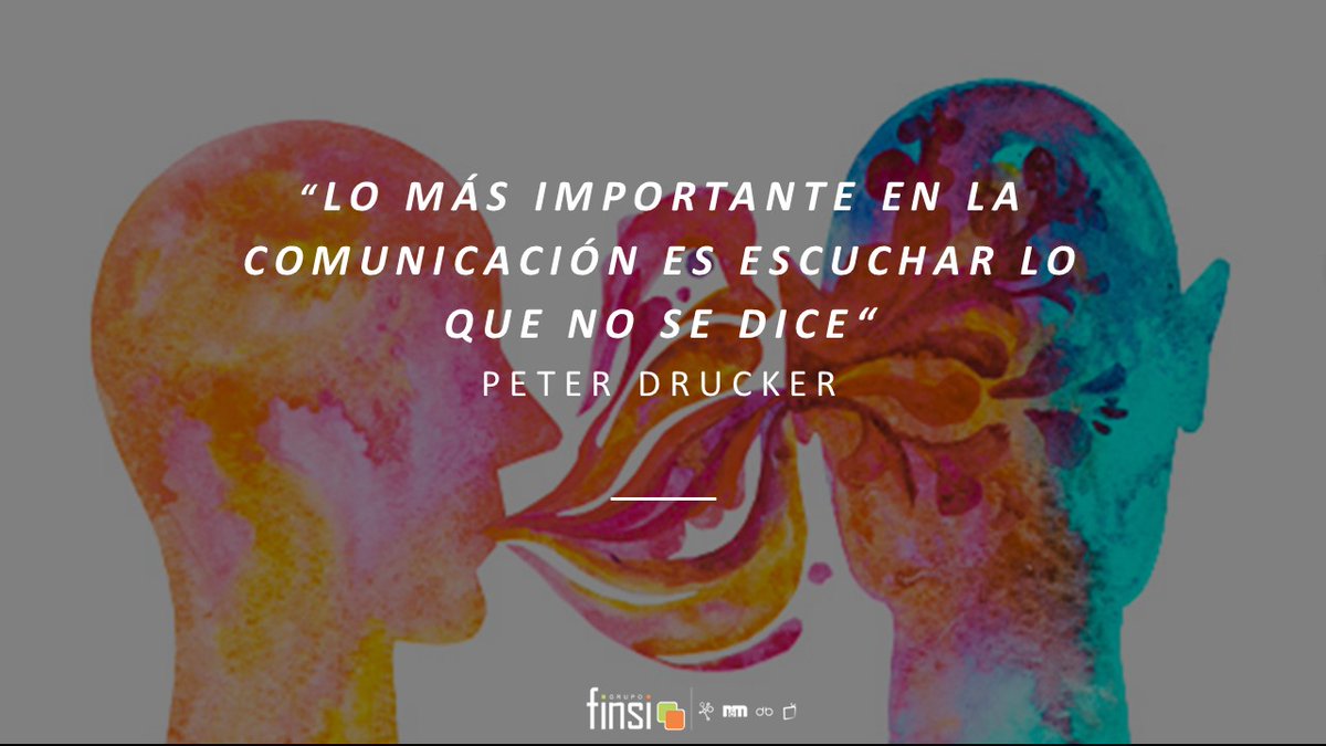 nmformacion's tweet image. Aunque solemos centrarnos en las palabras, esta cita nos recuerda que lo no dicho, el lenguaje corporal, el tono de voz, el contexto, e incluso las emociones implícitas, puede ser igual o más importantes. #ComunicacionEfectiva #EscuchaAtenta #LenguajeNoVerbal #PeterDrucker